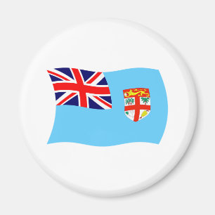 Imán de la bandera de Fiyi