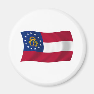 Imán de la bandera de Georgia