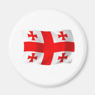 Imán de la bandera de Georgia