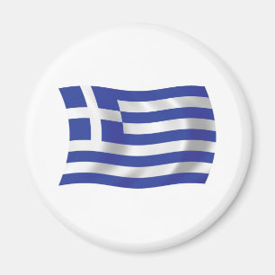 Imán de la bandera de Grecia