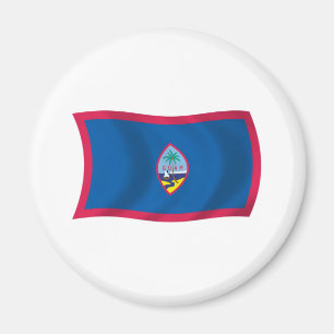 Imán de la bandera de Guam