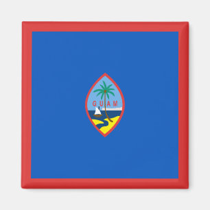 Imán de la bandera de Guam