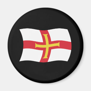 Imán de la bandera de Guernsey