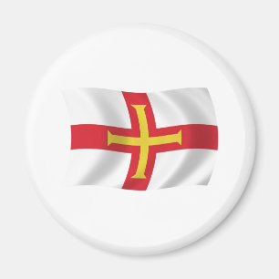 Imán de la bandera de Guernsey