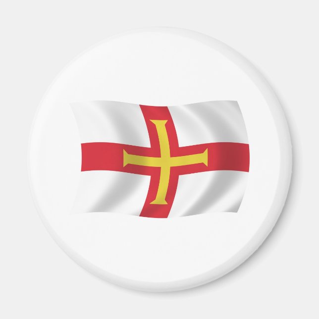 Imán de la bandera de Guernsey (Frente)