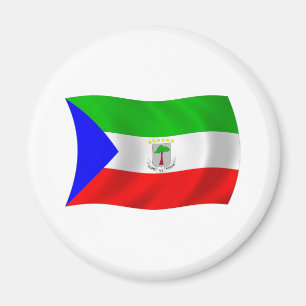 Imán de la bandera de Guinea Ecuatorial