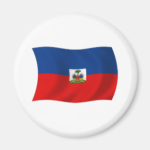 Imán de la bandera de Haití
