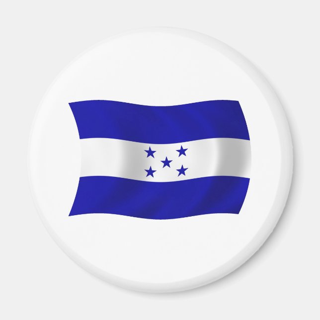 Imán de la Bandera de Honduras (Frente)