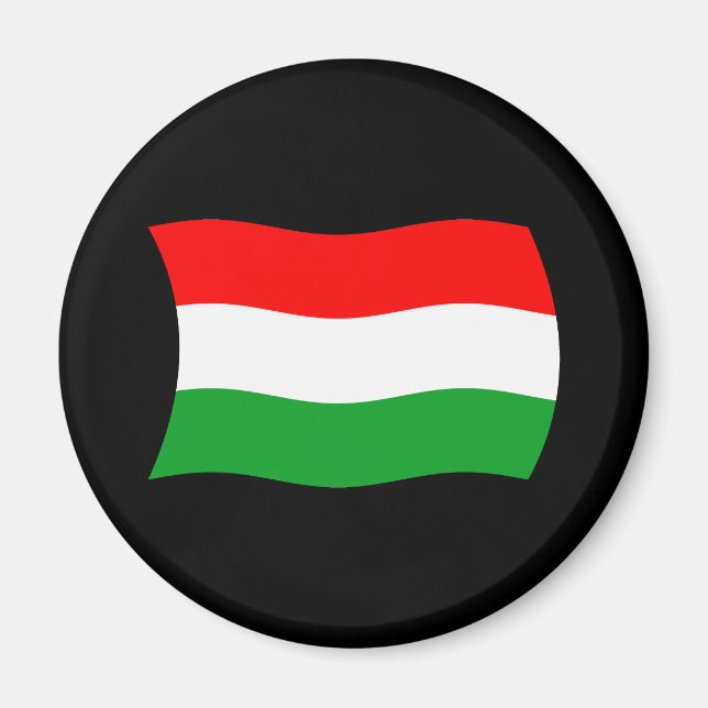 Imán de la bandera de Hungría (Frente)