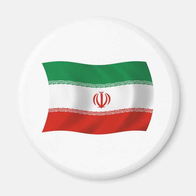 Imán de la bandera de Irán (Frente)