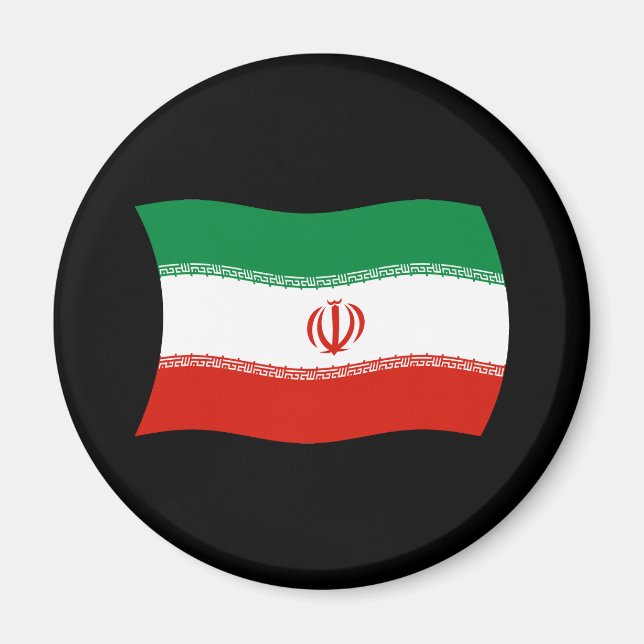 Imán de la bandera de Irán (Frente)