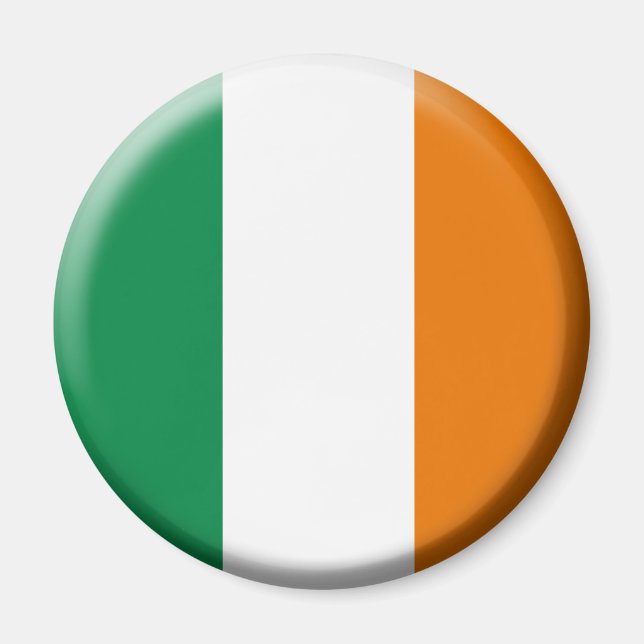 Imán de la Bandera de Irlanda (Frente)