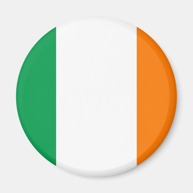 Imán de la Bandera de Irlanda (Frente)