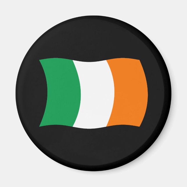 Imán de la bandera de Irlanda (Frente)