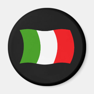Imán de la bandera de Italia