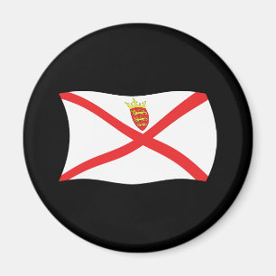 Imán de la bandera de Jersey