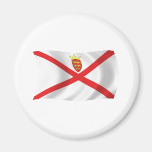 Imán de la bandera de Jersey