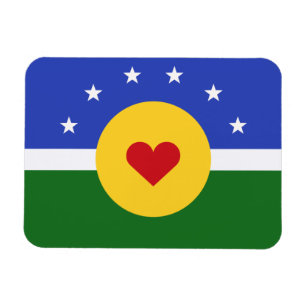 Imán de la bandera de Jilltopia