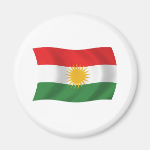 Imán de la bandera de Kurdistán
