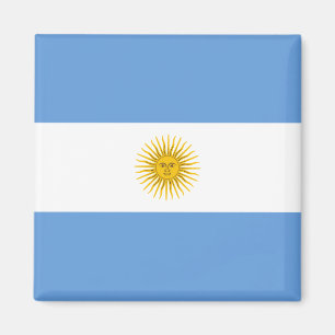 Imán de la bandera de la Argentina