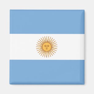 Imán de la bandera de la Argentina