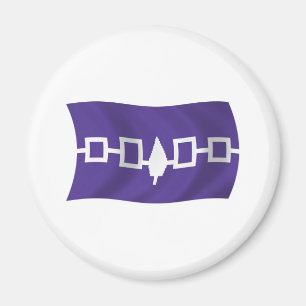 Imán de la bandera de la Confederación Iroquesa