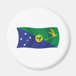 Imán de la bandera de la Isla de Navidad