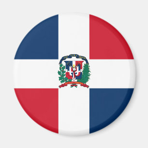 Imán de la bandera de la República Dominicana