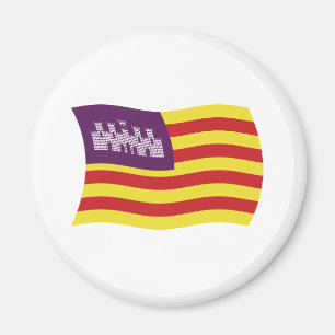 Imán de la bandera de las Islas Baleares