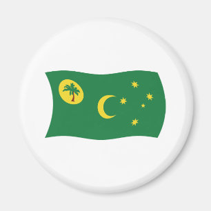 Imán de la bandera de las Islas Cocos