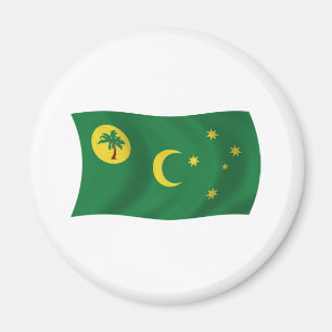 Imán de la bandera de las Islas Cocos