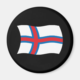 Imán de la bandera de las Islas Feroe