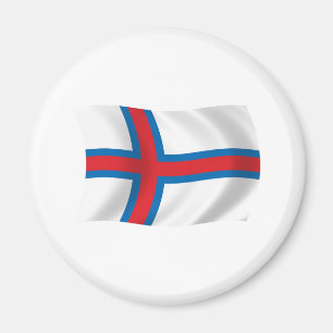 Imán de la bandera de las Islas Feroe