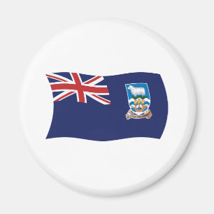 Imán de la bandera de las Islas Malvinas