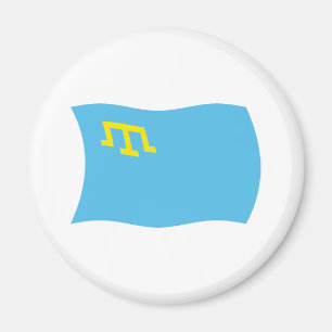 Imán de la bandera de los tártaros de Crimea