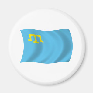 Imán de la bandera de los tártaros de Crimea