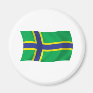 Imán de la bandera de los vepsios