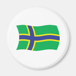 Imán de la bandera de los vepsios