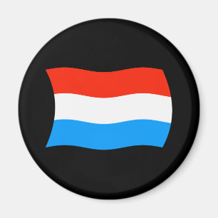 Imán de la bandera de Luxemburgo