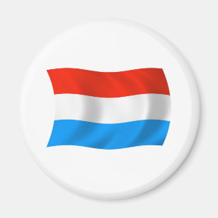 Imán de la bandera de Luxemburgo