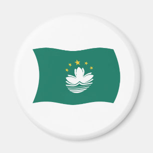 Imán de la bandera de Macao