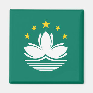 Imán de la bandera de Macao