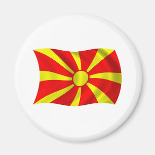 Imán de la bandera de Macedonia
