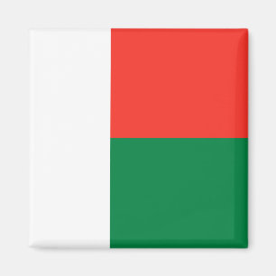 Imán de la bandera de Madagascar