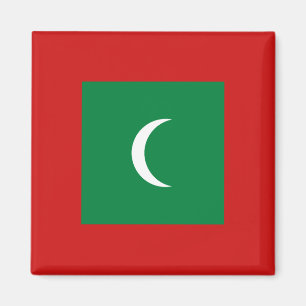 Imán de la bandera de Maldivas