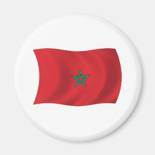 Imán de la bandera de Marruecos