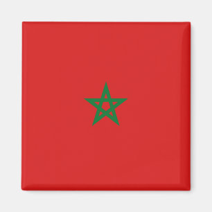 Imán de la bandera de Marruecos