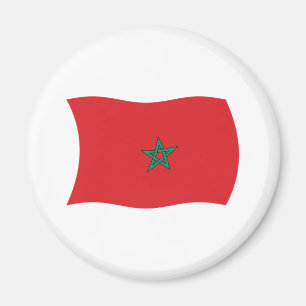Imán de la bandera de Marruecos