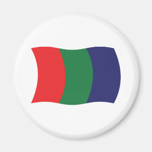 Imán de la bandera de Marte