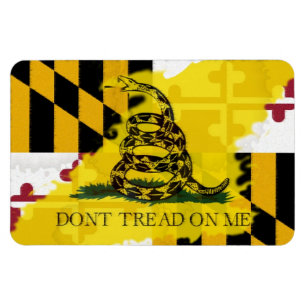 Imán de la bandera de Maryland Gadsden